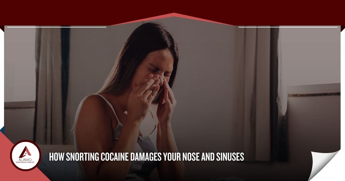 How Snorting Cocaine Damages Your Nose and Sinuses